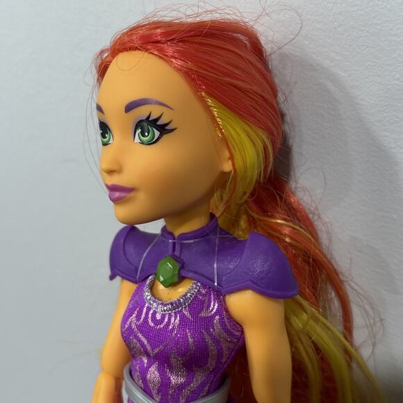 Mattel DC Super Hero Girls Teen Titans Intergalactic Gala Starfire Action Doll - Picture 3 of 9